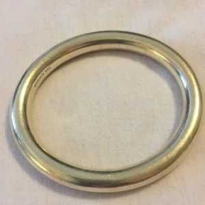 HEAVY Sterling Silver Bangle Bracelet